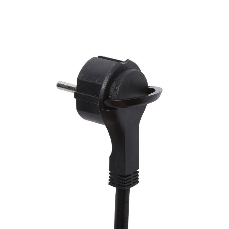 Cablu Prelungitor 1 priza,fisa stecher, negru, 16 A, H05VV-F, 1.5 mmp x 3 m • Diall