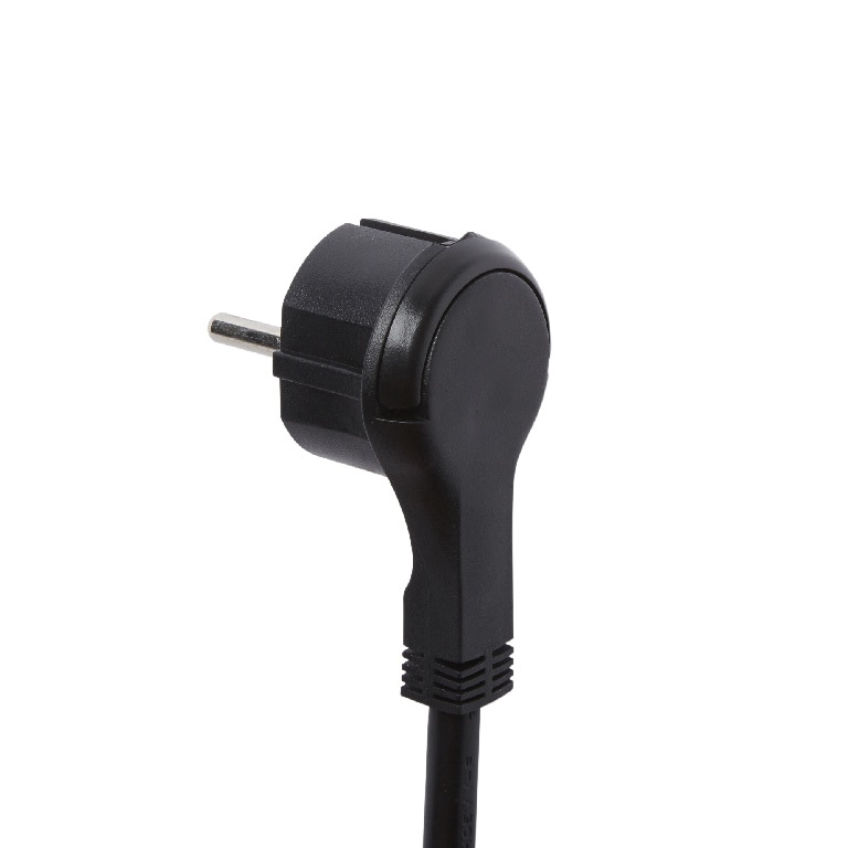 Cablu Prelungitor 1 priza,fisa stecher, negru, 16 A, H05VV-F, 1.5 mmp x 3 m • Diall