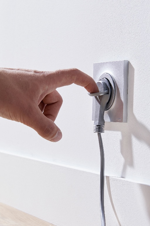 Cablu Prelungitor 1 priza,fisa stecher, gri, 16 A, H05VV-F, 1.5 mmp x 3 m Diall