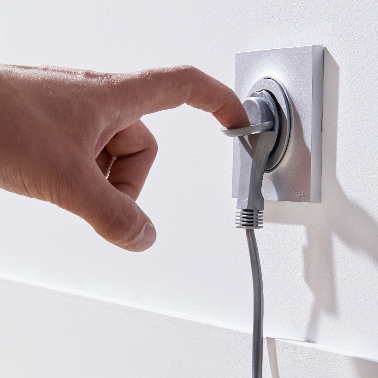 Cablu Prelungitor 1 priza,fisa stecher, gri, 16 A, H05VV-F, 1.5 mmp x 3 m Diall