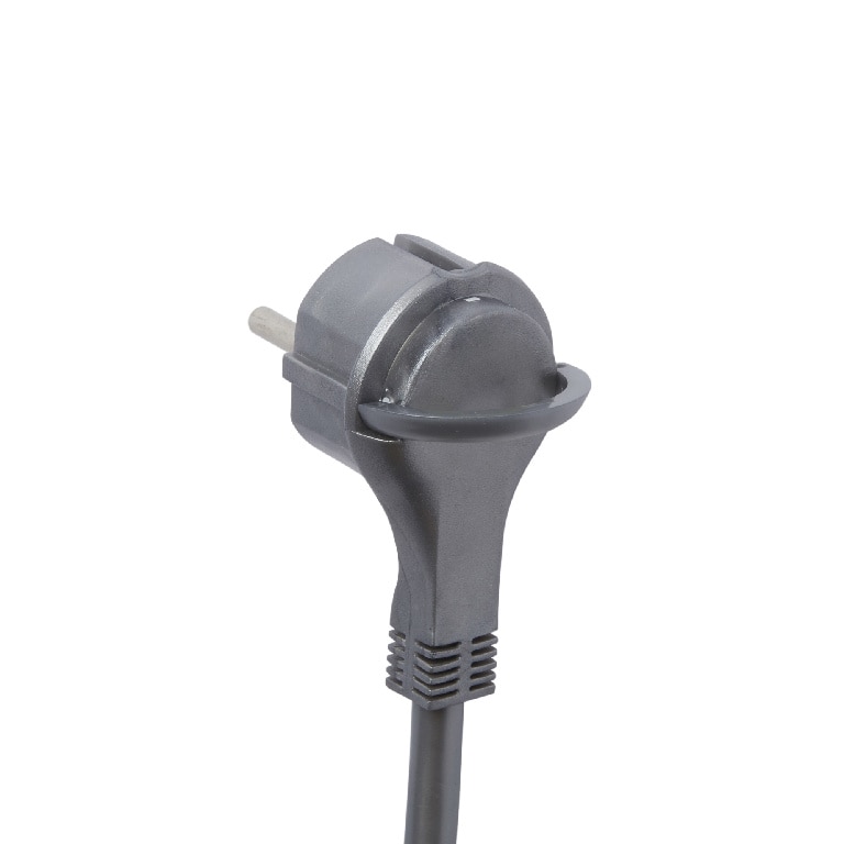 Cablu Prelungitor 1 priza,fisa stecher, gri, 16 A, H05VV-F, 1.5 mmp x 3 m Diall