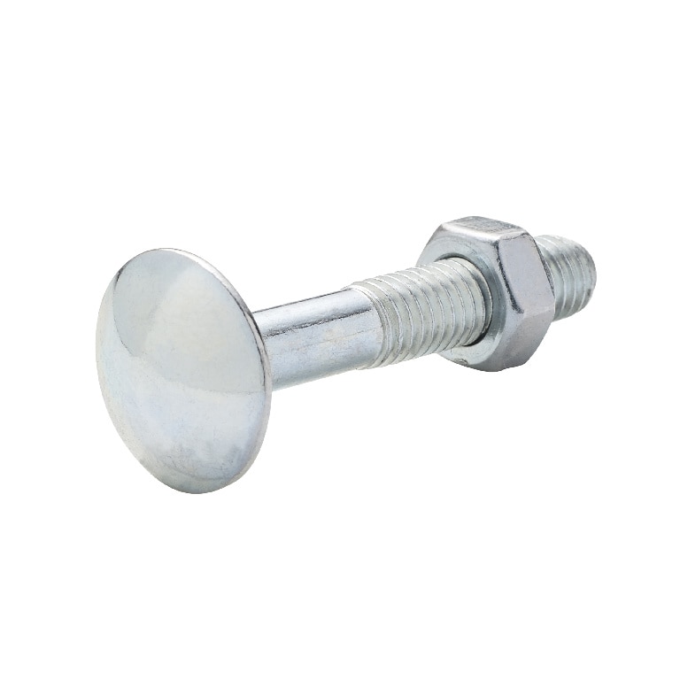 Surub cu cap bombat si gat patrat, 5 x 30 mm, vrac