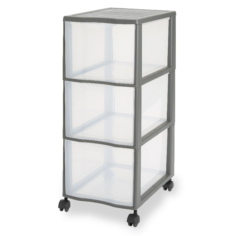 Dulap organizator, plastic, 36.5 x 26 x 63.5 cm • Kontor