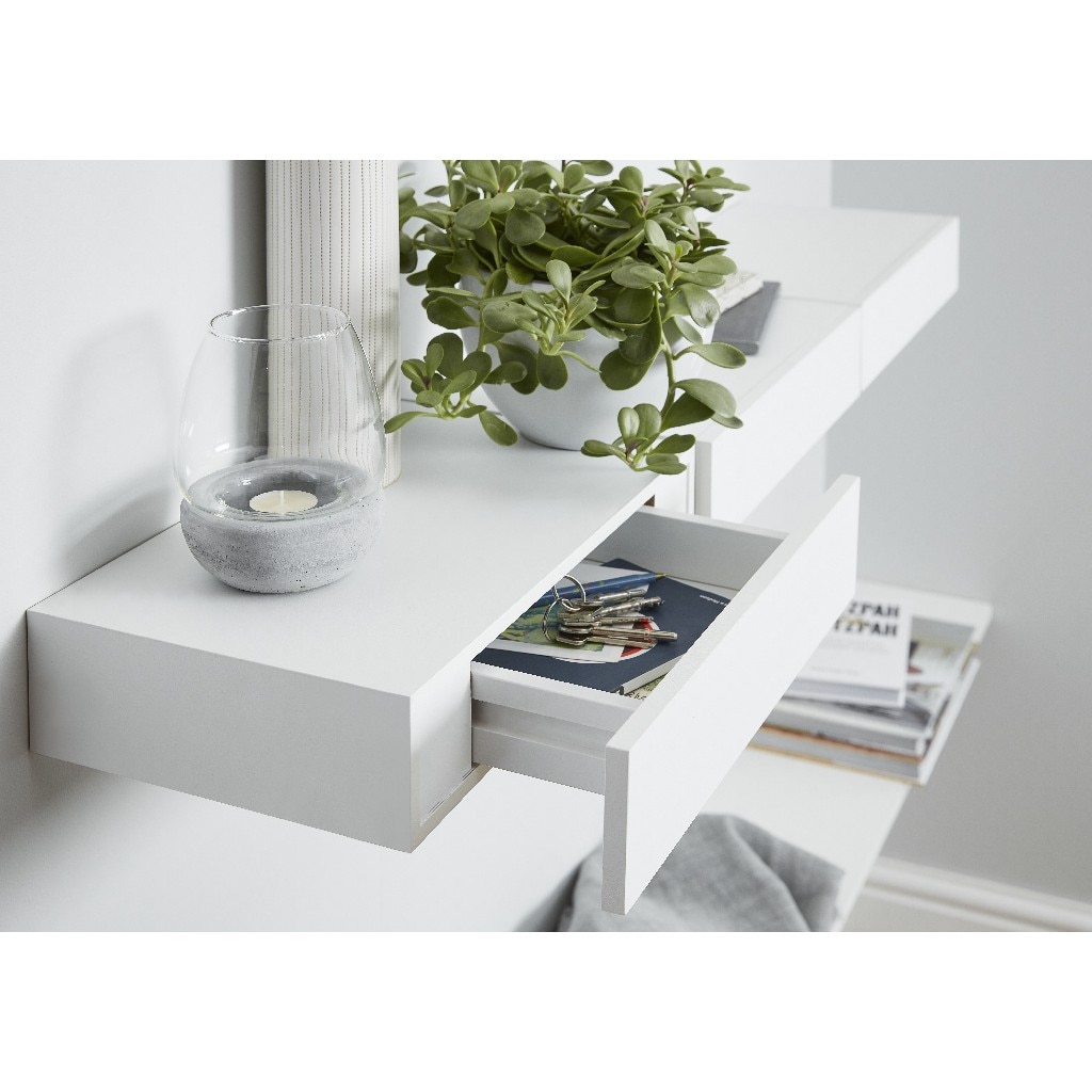 Polita Deco Rigga sertar 600 x 230 mm, alb