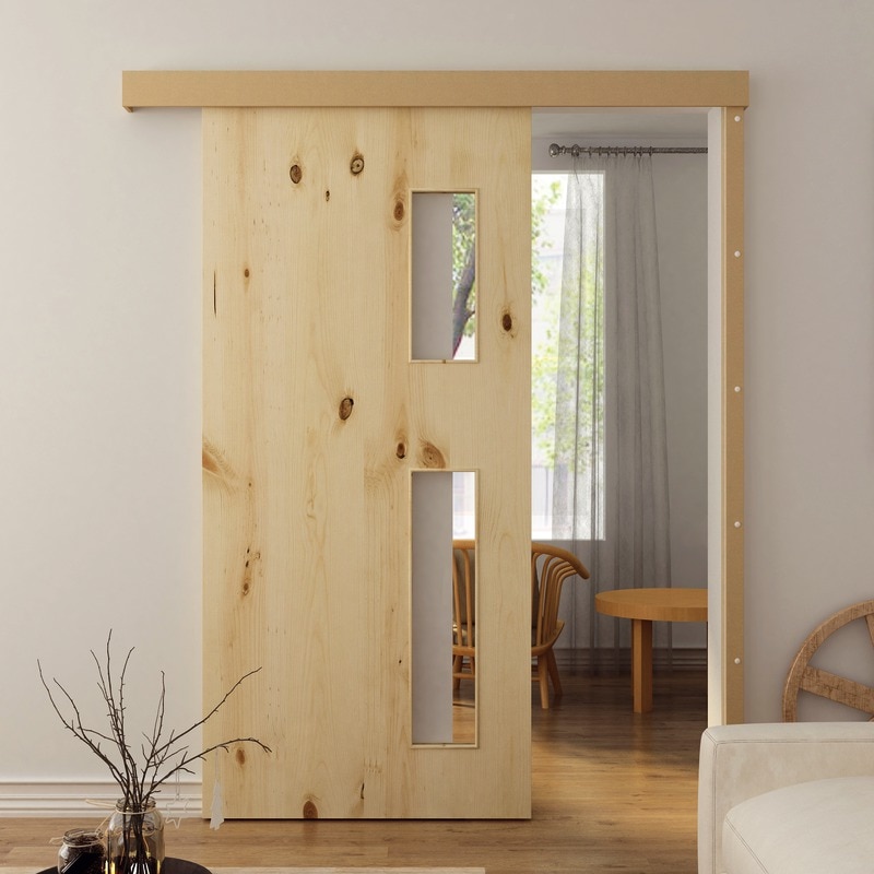 Kit glisare usa MDF, lemn