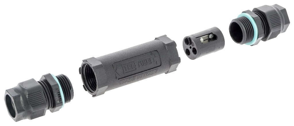 IP68 conector tub drept 3 poli • Diall