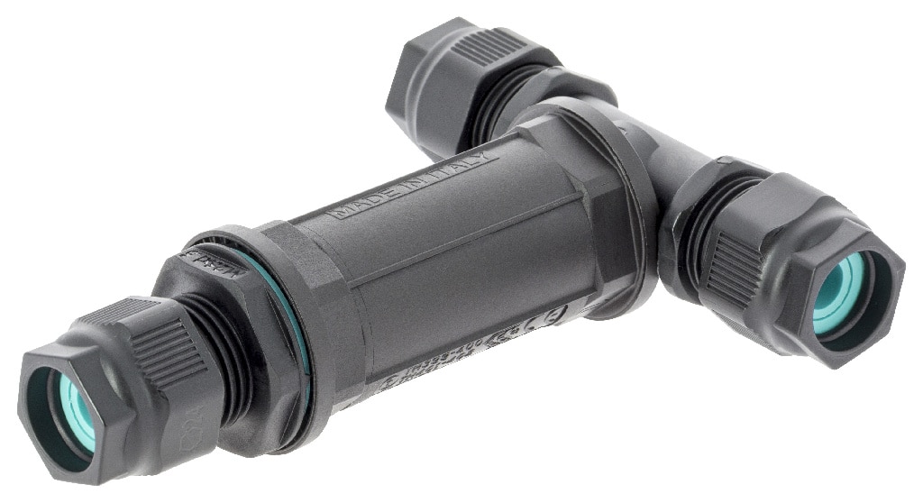 IP68 Conector in T cu 3 poli  Diall