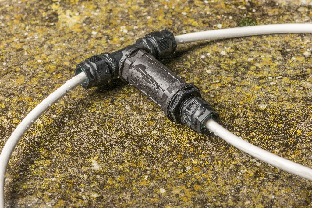 IP68 Conector in T cu 3 poli  Diall