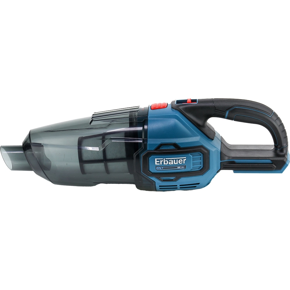 Aspirator auto ERBAUER EVAC18-Li, 18V, 0.65l, negru-albastru, fara acumulator