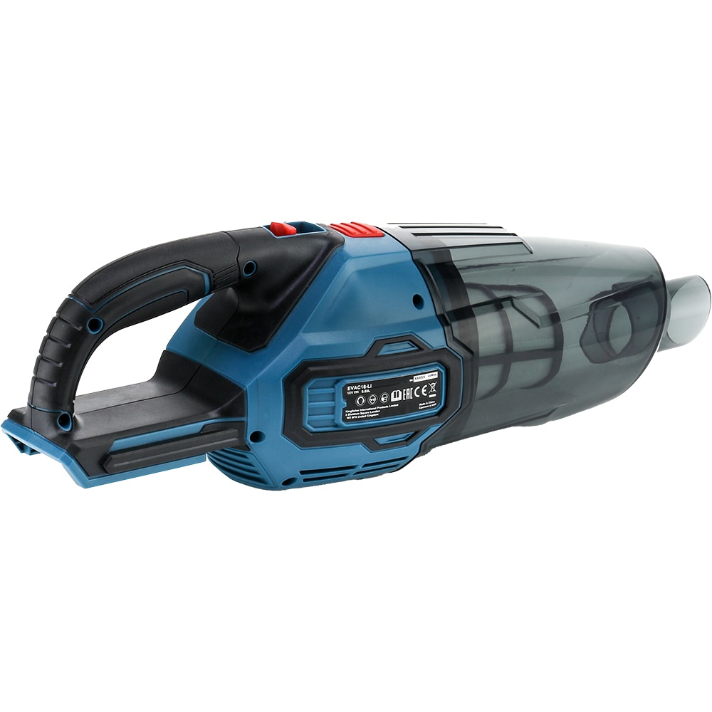 Aspirator auto ERBAUER EVAC18-Li, 18V, 0.65l, negru-albastru, fara acumulator