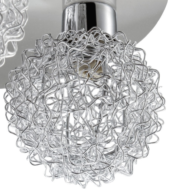 Plafoniera LED, 6 x 40 W, argintiu, metal • Colours Caleus