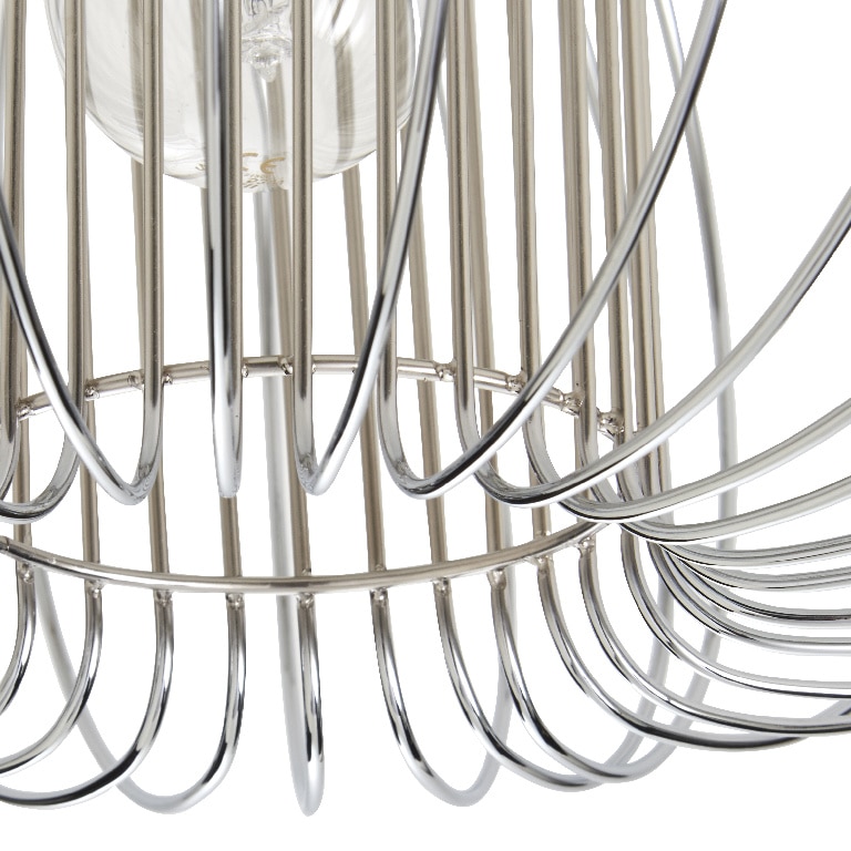 Plafoniera, 1 x 60 W, argintiu, metal • Colours Filum