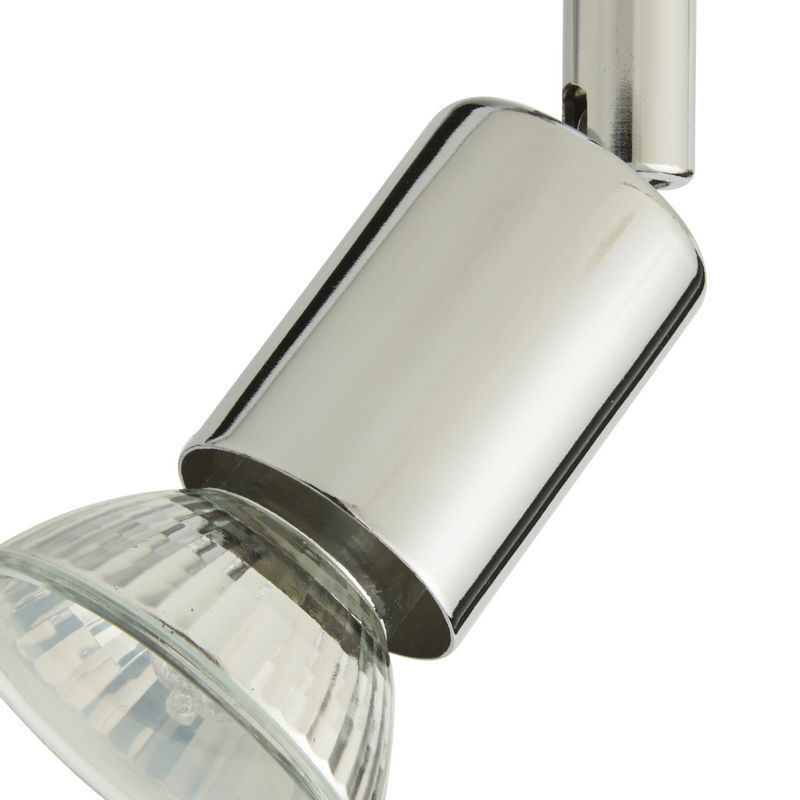 Sild cu 2 sporturi, GU10, IP20, argintiu  Coulours Sasha