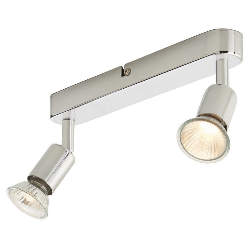 Sild cu 2 sporturi, GU10, IP20, argintiu  Coulours Sasha