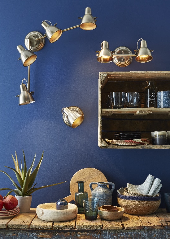 Plafoniera LED, alama, 1 x 33 W, GU10, 230 V, metal • Asterion