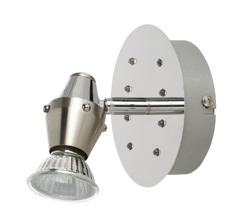 Spot cu LED integrat, argintiu, 1 x 50W, 240V, metal  Colours Ceraon