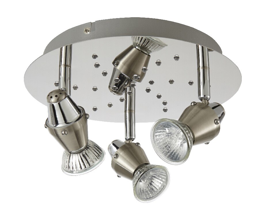 Spot cu LED integrat, argintiu, 3 x 50W, 240V, metal • Colours Ceraon