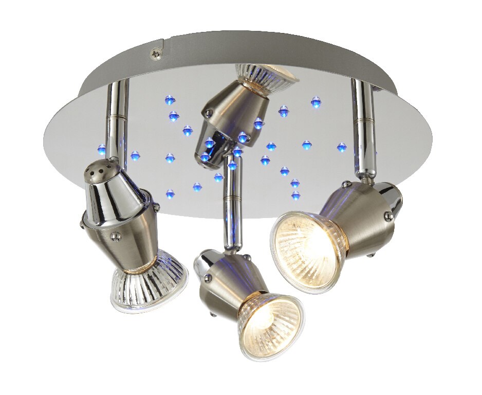 Spot cu LED integrat, argintiu, 3 x 50W, 240V, metal • Colours Ceraon