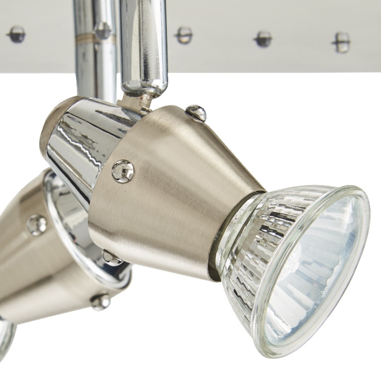 Spot cu LED integrat, argintiu, 6 x 50W, 240V, metal • Colours Ceraon