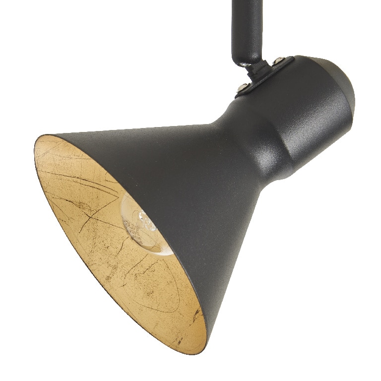 Plafoniera LED, neagra, 4 x 120 W, E 14, 240 V, metal • Kedros