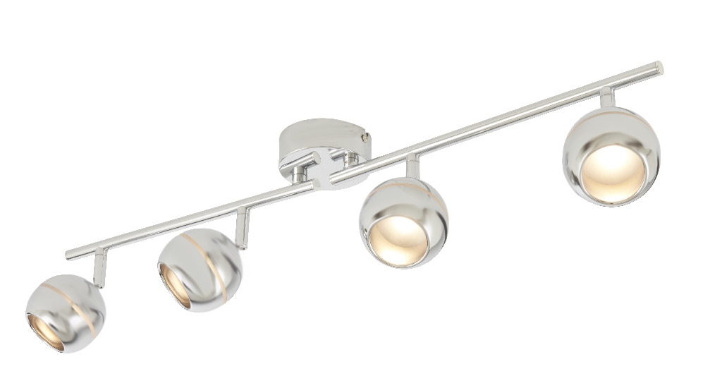 Spot cu LED integrat, crom, 4 x 4.75 W, 220 V, metal si plastic • Colours Melanippe