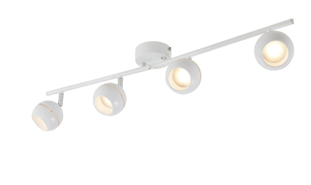 Spot cu LED integrat, alb, 4 x 4.75 W, 220 V, metal si plastic • Colours  Melanippe