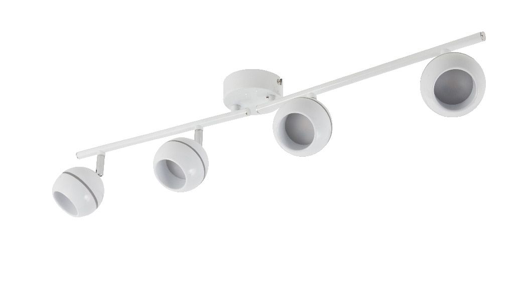 Spot cu LED integrat, alb, 4 x 4.75 W, 220 V, metal si plastic • Colours  Melanippe