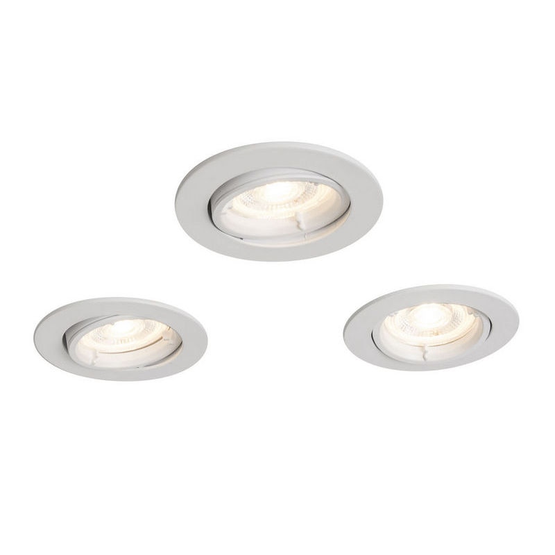 Spot, LED, GU10, alb • Caius