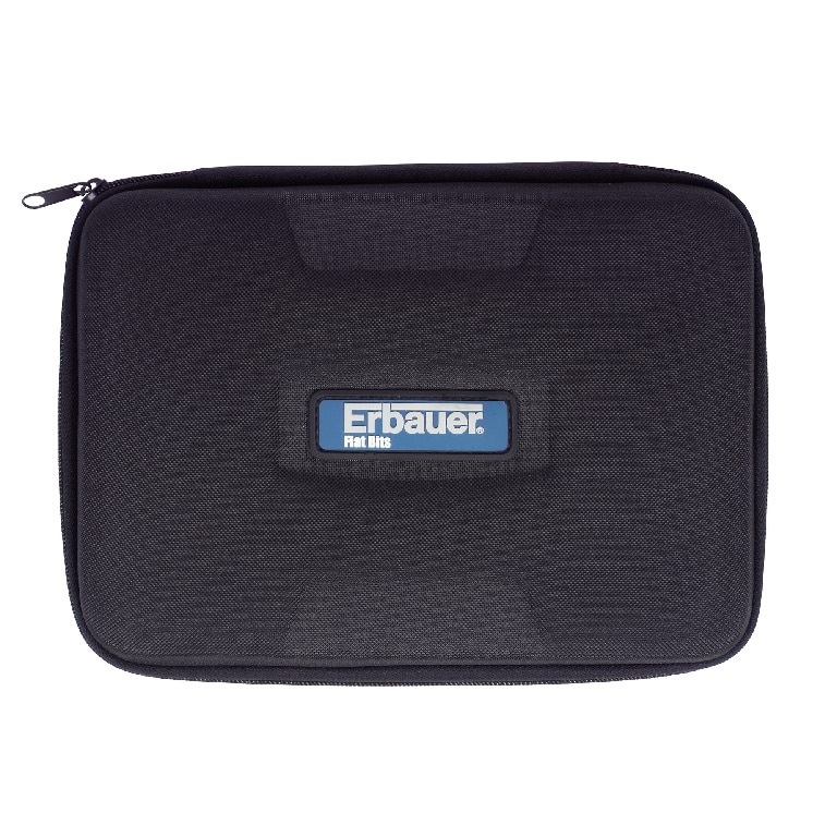 Set burghiu pentru lemn Universal Fit, plat, negru, 7 bucati, 235 x 180 x 10 mm, otel forjat