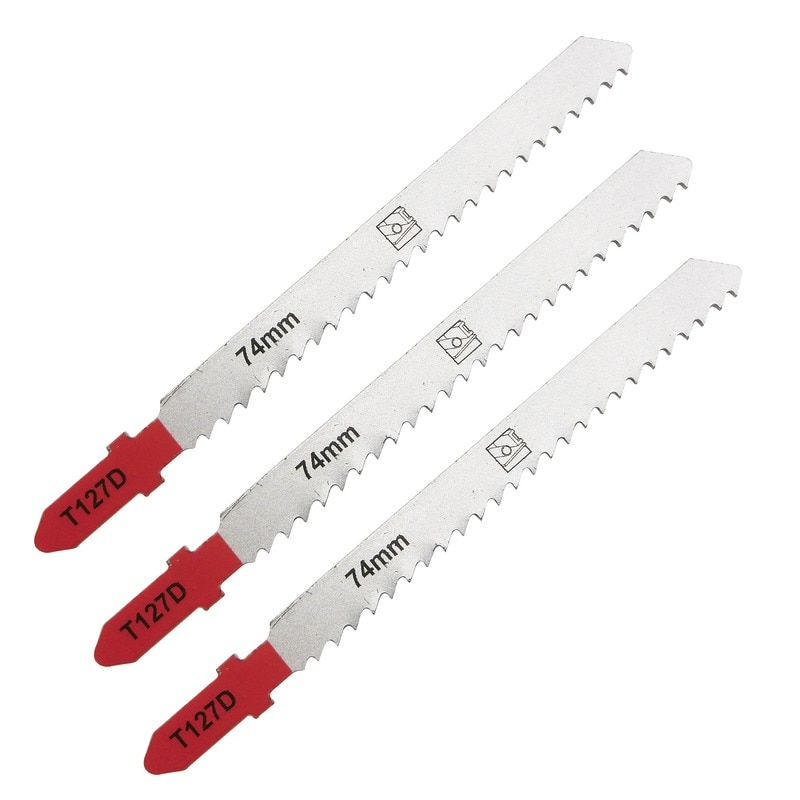Set 3 lame fierastrau pedular Universal Fit, T127D, 74 mm