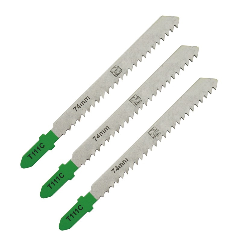 Set 3 lame fierastrau pedular Universal Fit T111C, 74 mm