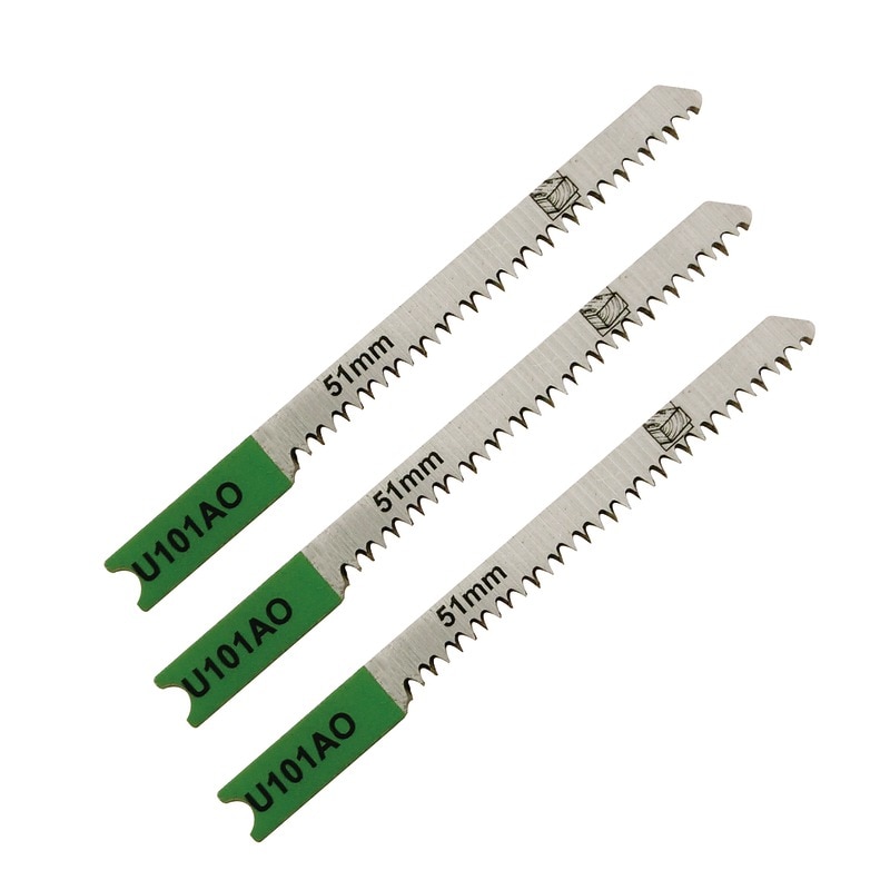 Set 3 lame fierastrau pedular Universal Fit, U101AO, 51 mm