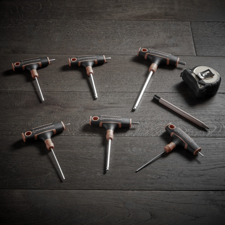 Set 6 chei hexagonale Magnusson, otel, model HX05