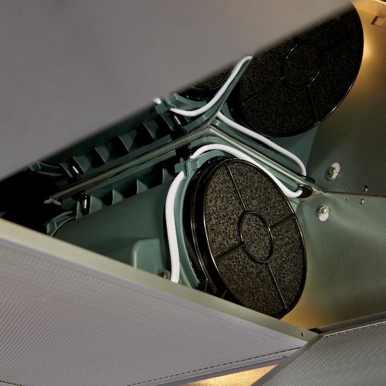 Hota decorativa Cooke & Lewis CHS60, 1 motor, 380 m3/h, L 60 cm, inox