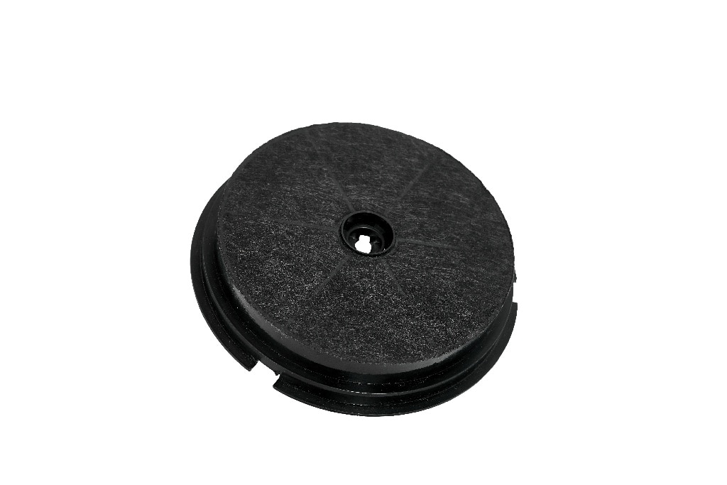 Filtru carbon pentru hota Cooke & Lewis CARBFILT21, montare cu cleme, negru, 2 bucati