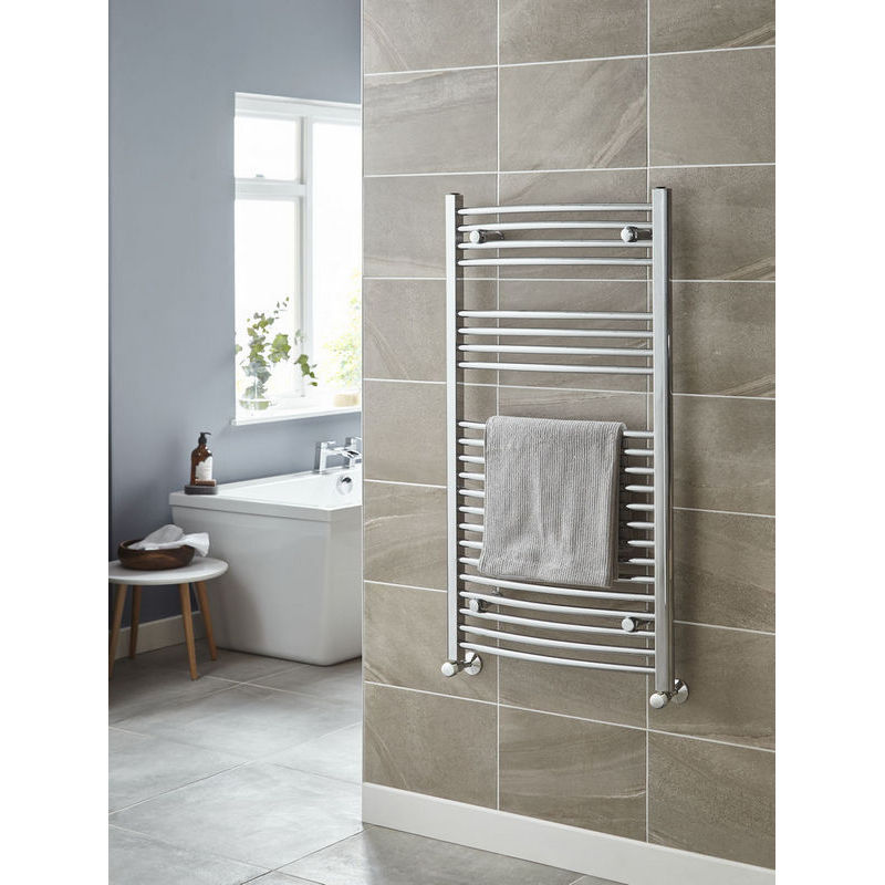 Radiator portprosop drept Blyss, 382 W, 110 x 60 cm, gri