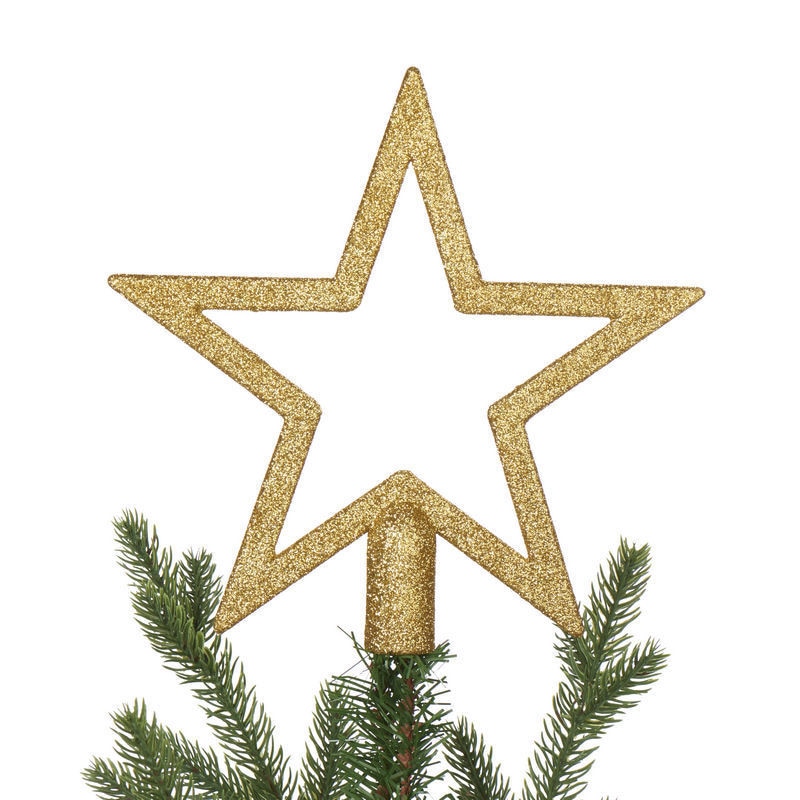 Varf brad stea, 20cm, auriu