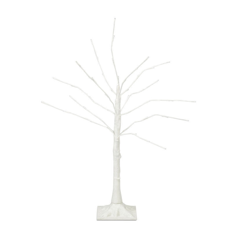 Decoratiune Mesteacan cu LED, 91 cm, alb