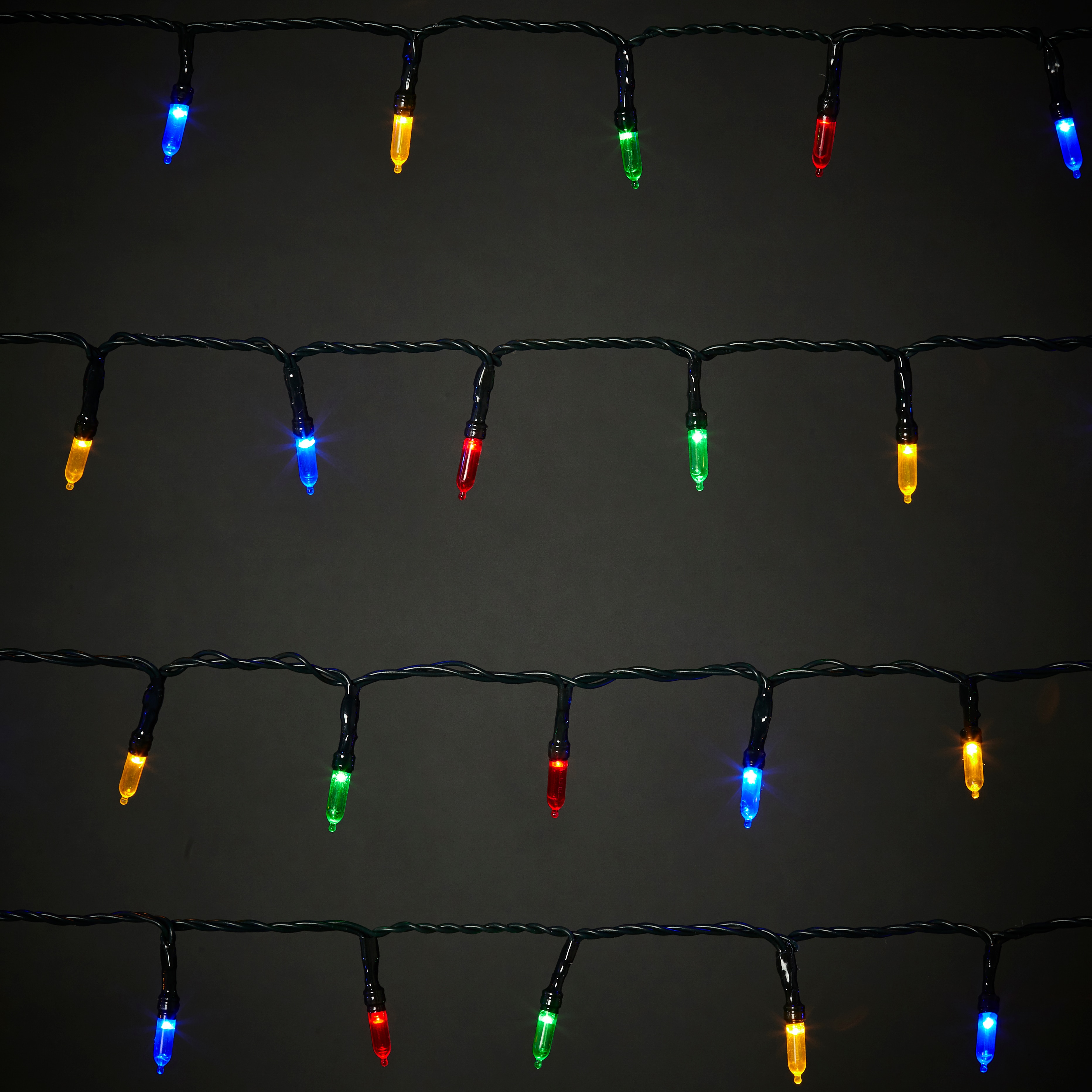 Instalatie Craciun interior/exterior, 120 LED-uri, multicolor