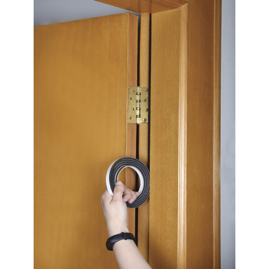 Banda de etansare, 9 x 5 mm, lungime 6 m, culoare negru 