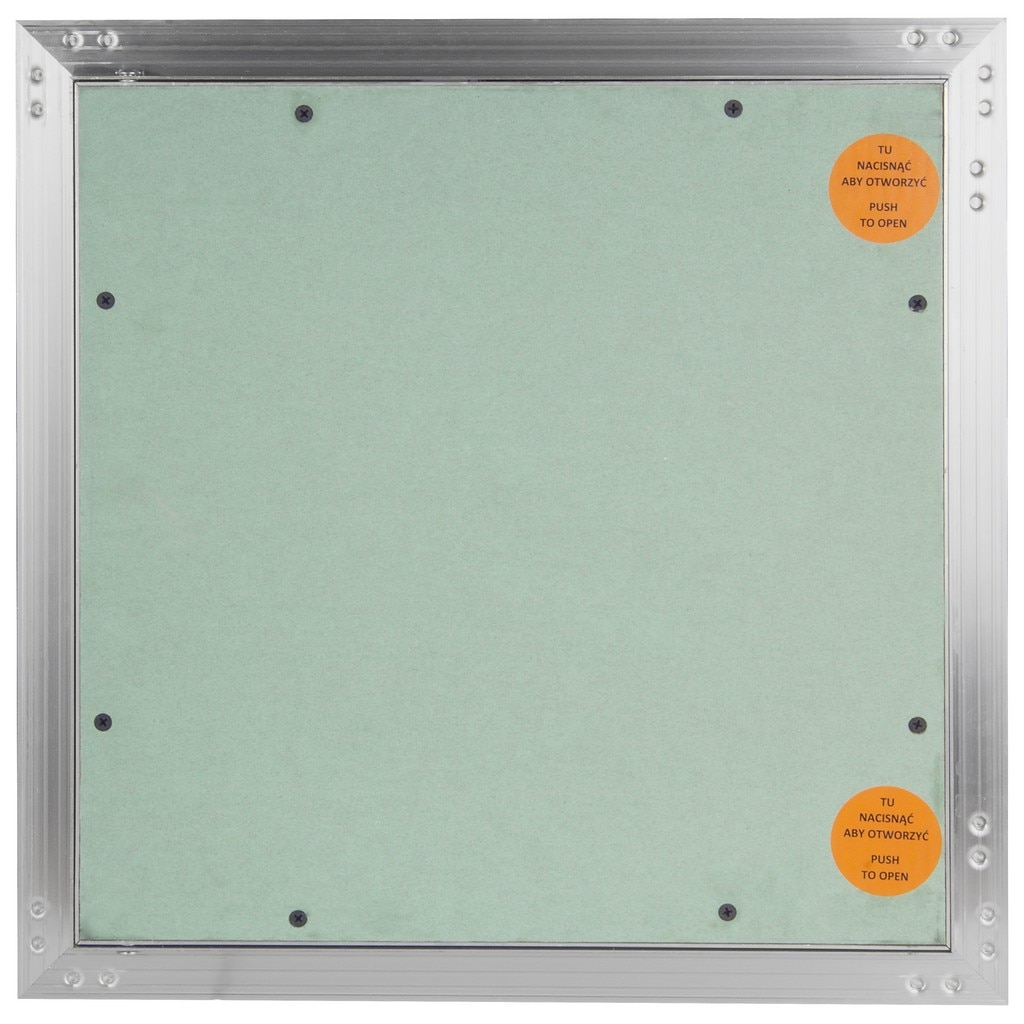 Usa de vizitare, aluminiu, 300 x 300 mm • Diall