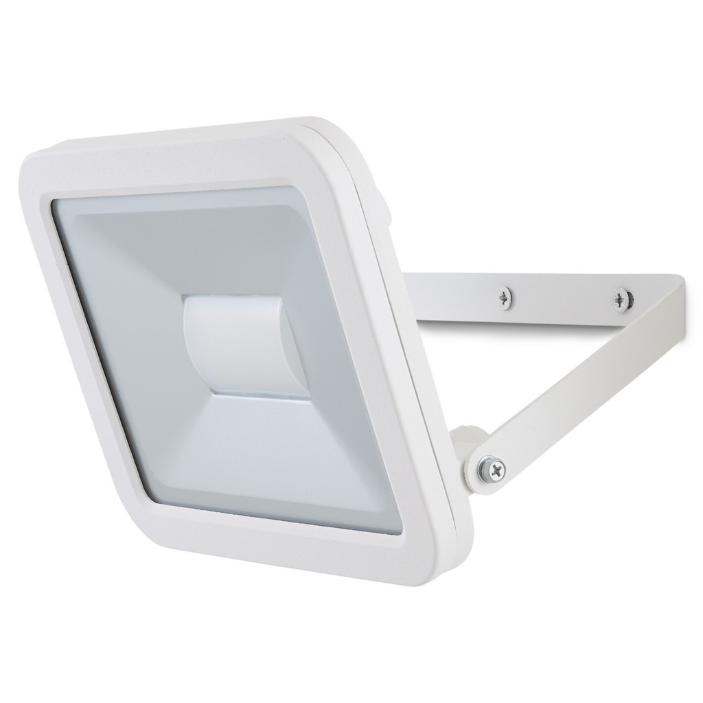 Proiector LED, putere maxima 30 W, sticla si plastic, culoare alb