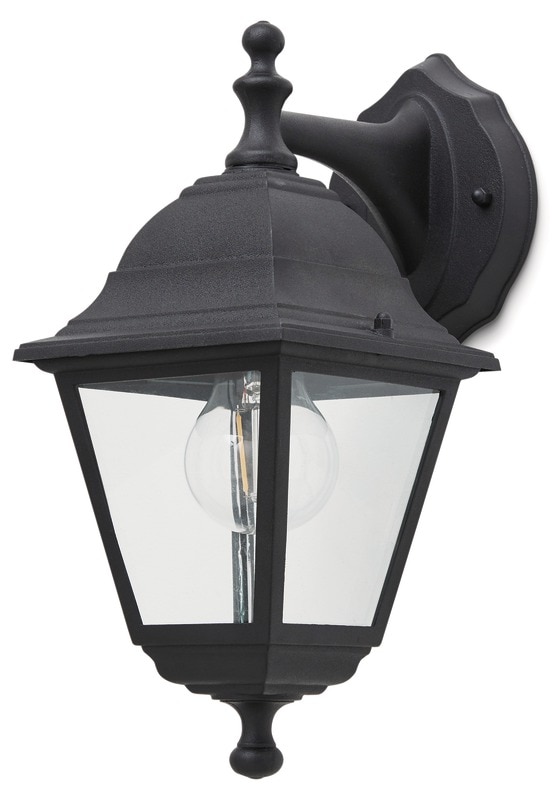 Lampa exterioara 1 x 60 W, 19 x 14 x 31 cm, negru • Blooma Varennes