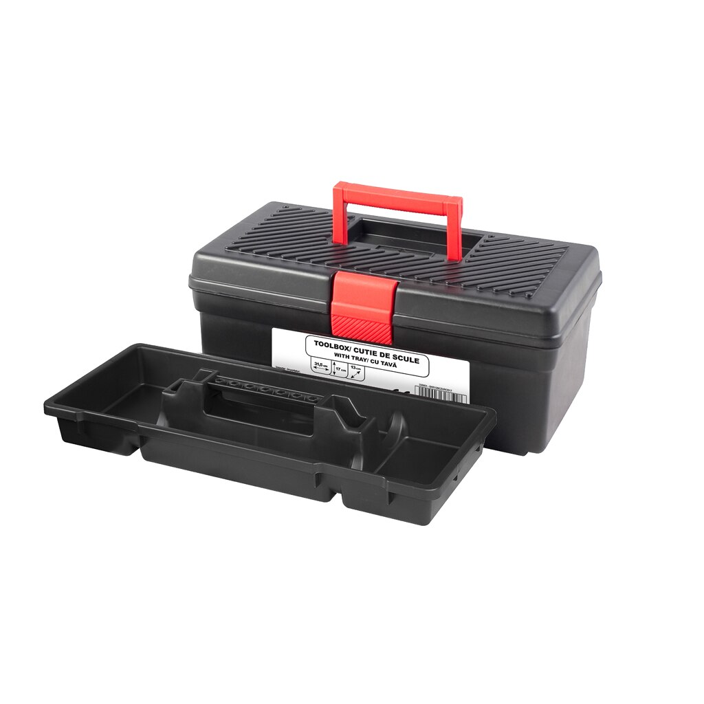 Cutie din plastic pentru scule, 13 x 31.2 x 30.5 cm