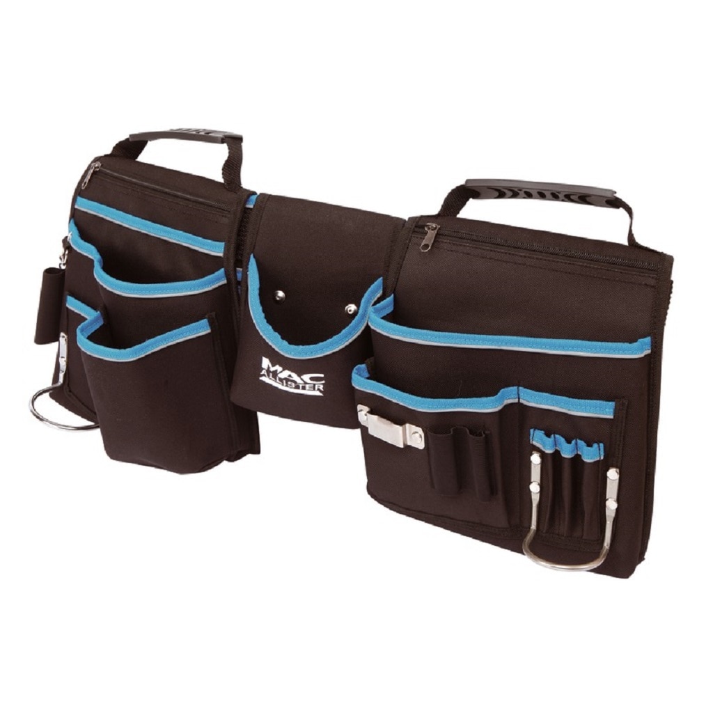 Centura scule si unelte, ajustabila 90-120 cm, 12 buzunare, poliester Mac Allister