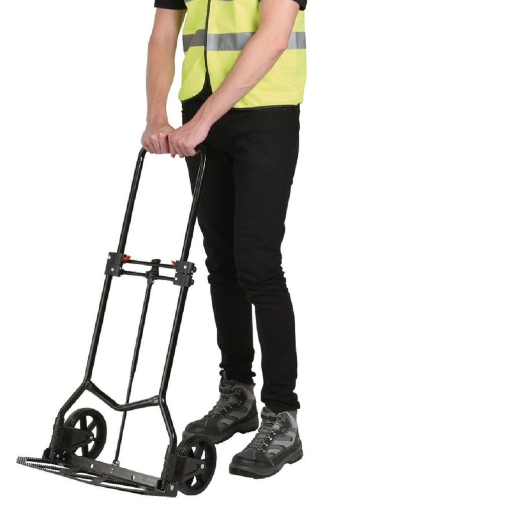 Carucior marfa extensibil, aluminiu, 48 x 42 x (73-99.5) cm