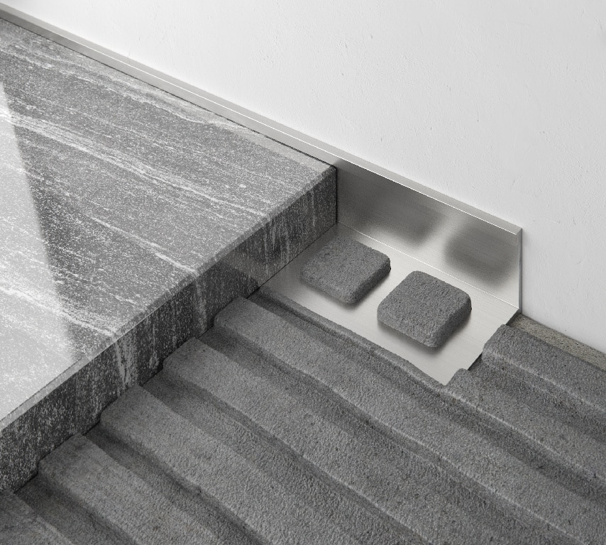 Profil drept, 8 mm, aluminiu, argintiu mat