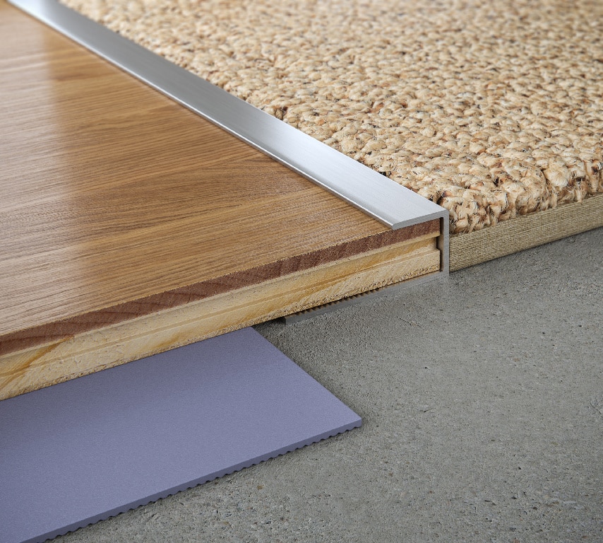 Profil drept, 8 mm, 250 cm, aluminiu, crom