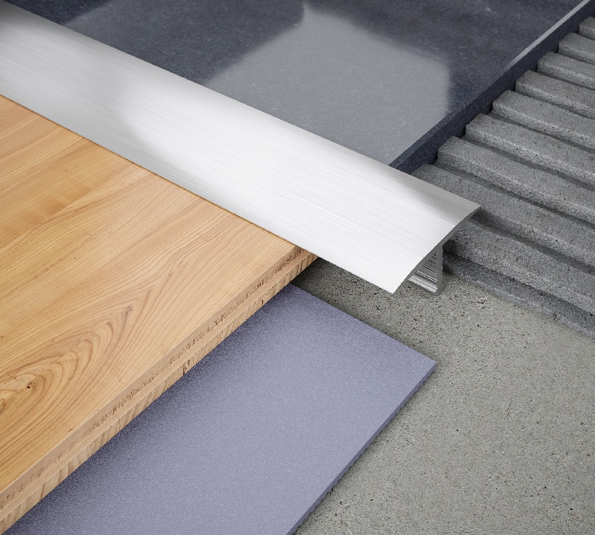 Profil prag, 26 mm, crom