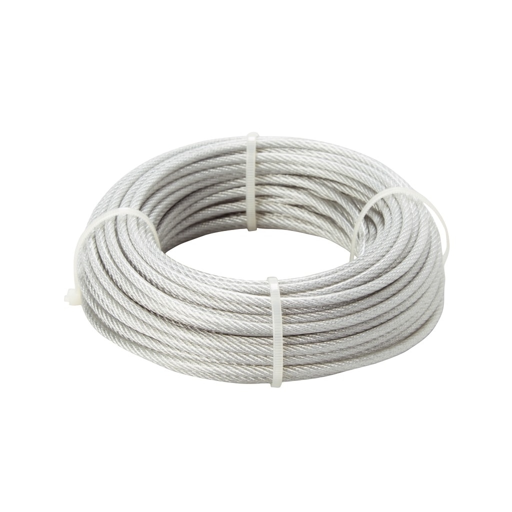 Cablu otel invelis PVC, 2.5-3.5 mm x 20 m 